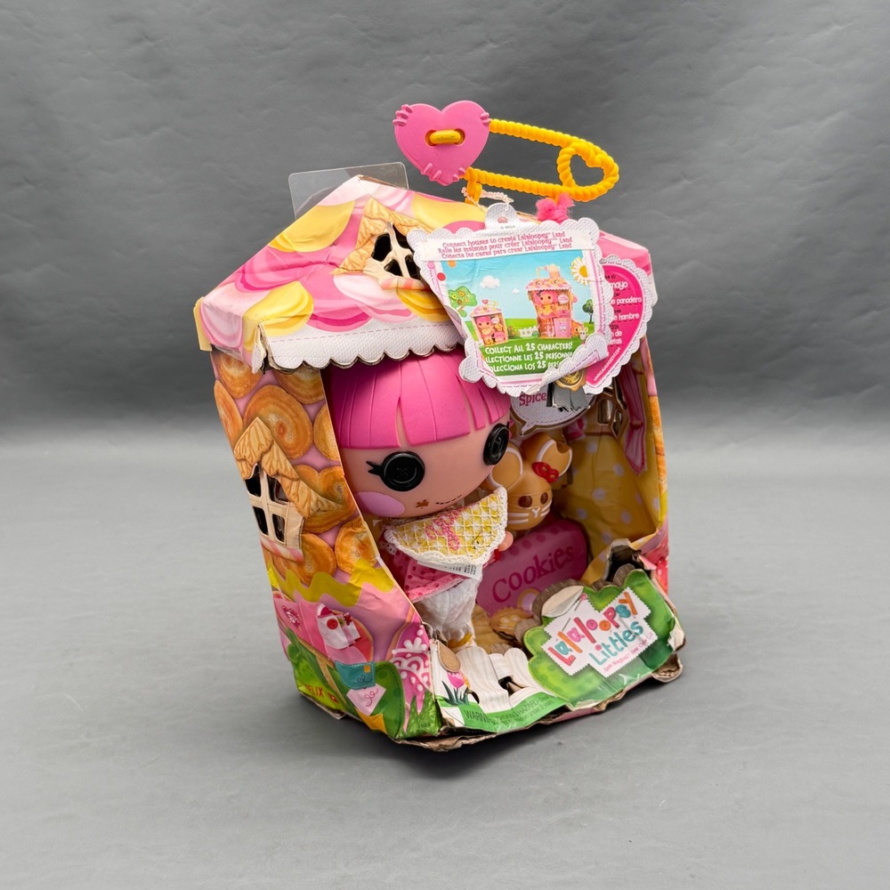 Lalaloopsy Littles Doll 10th Anniversary Sprinkle Spice Cookie w/ Pet Cloud NEW